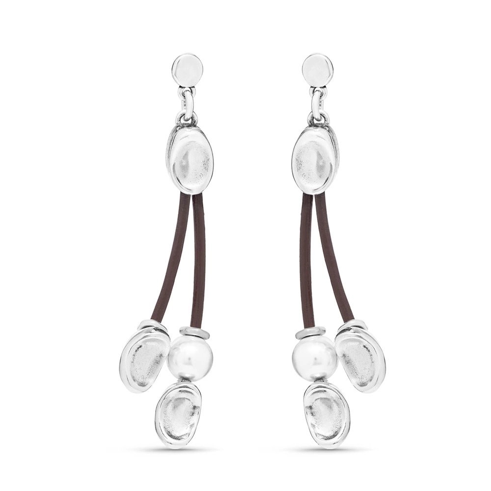 Фото Серьги BOND с серебром UNOde50 PEN0888BPLMTL0U