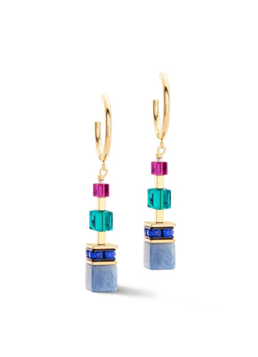 Фото Серьги Multicolour Gemstone Coeur de Lion 3039/21-1561