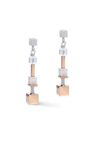 Фото Серьги Rosegold-Silver Coeur de Lion 5061/21-1631