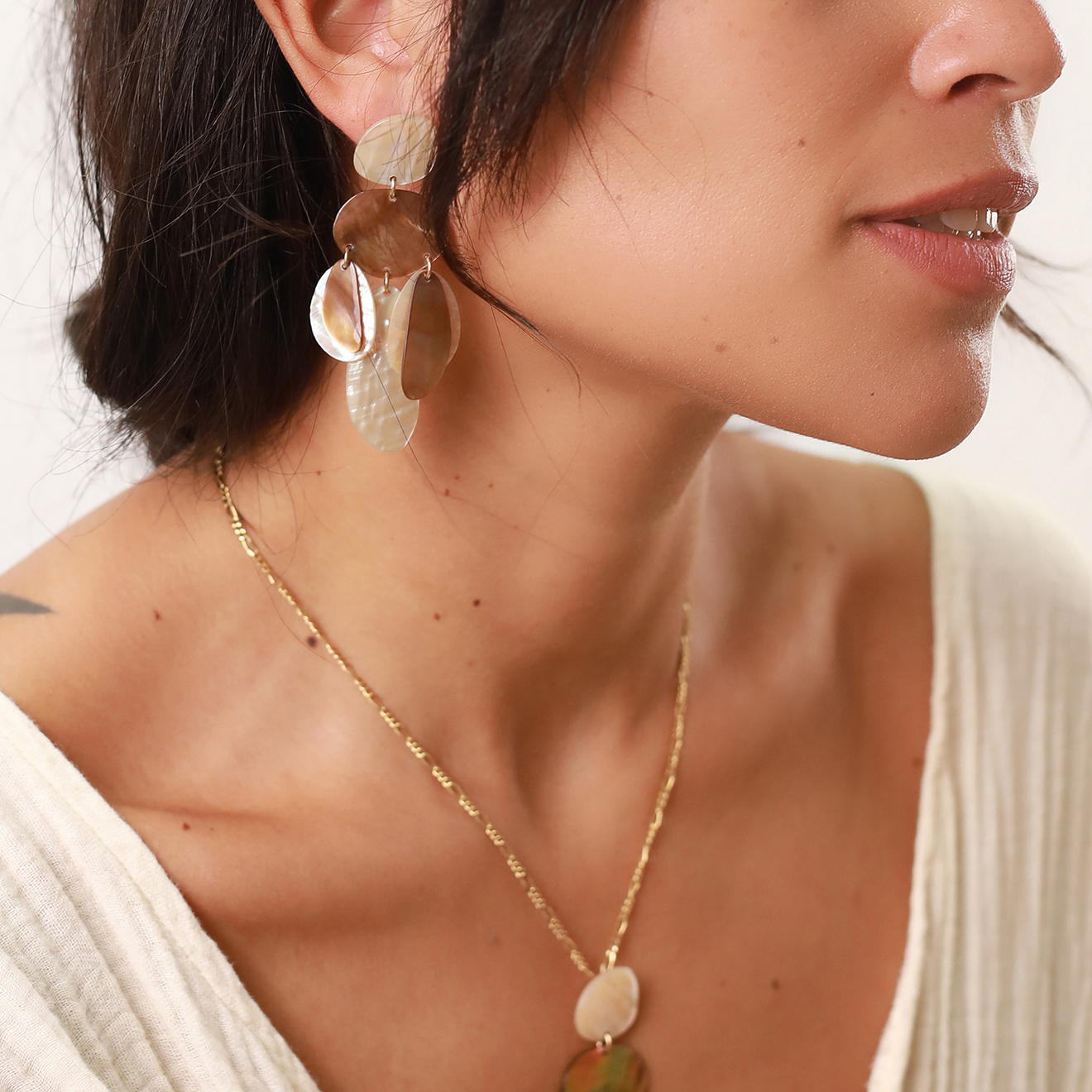 Фото Серьги IIes marquises Nature Bijoux 12-77260