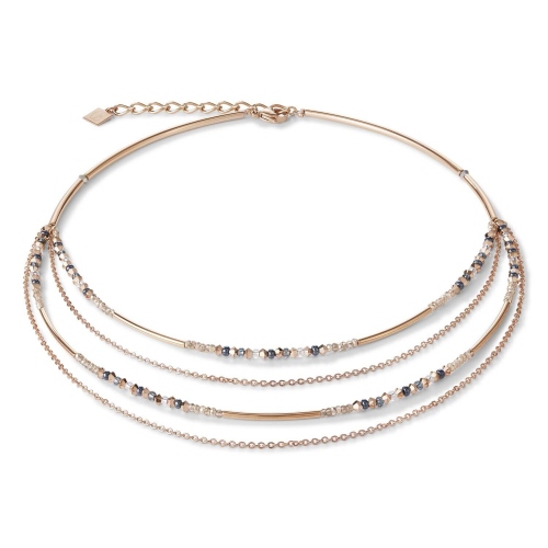 Фото Колье Розовое Золото Coeur de Lion 5040/10-1200