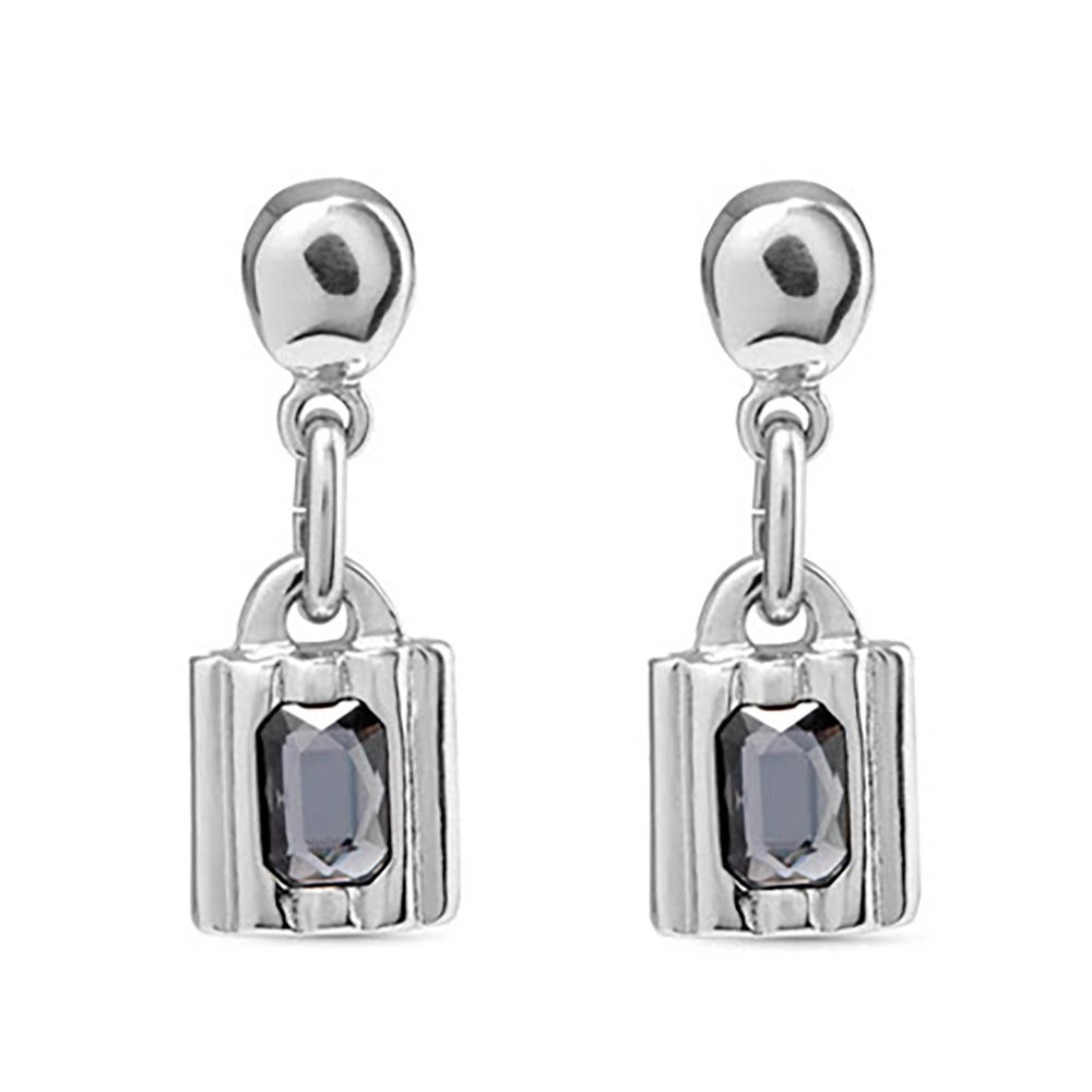 Серьги Lock с серебром UNOde50 PEN0882GRSMTL0U