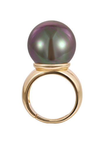 Кольцо Madreperla MP02001043 brown/gold