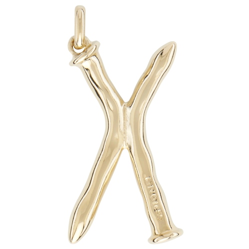 Подвеска X большая UNOde50 CHA0024ORO0000U