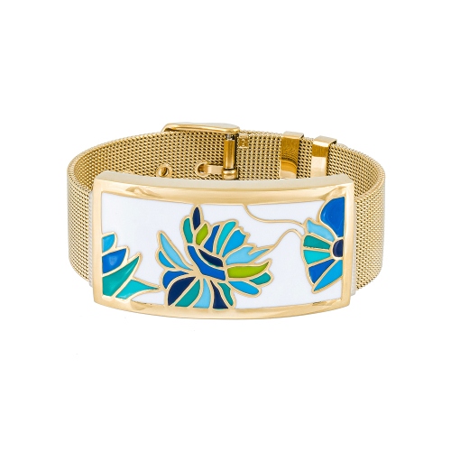 Браслет на металлическом ремешке Fiore Luna CB13600-21