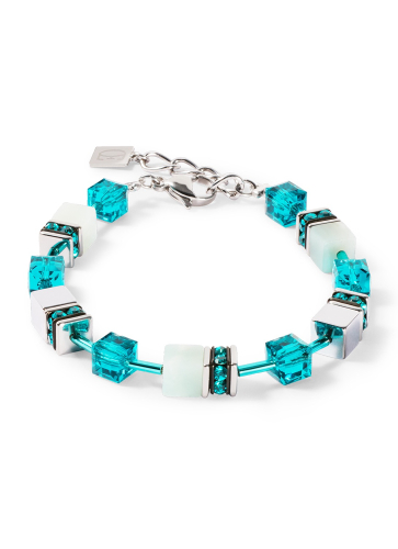 Фото Браслет Dark Green-Silver Coeur de Lion 4010/30-0548