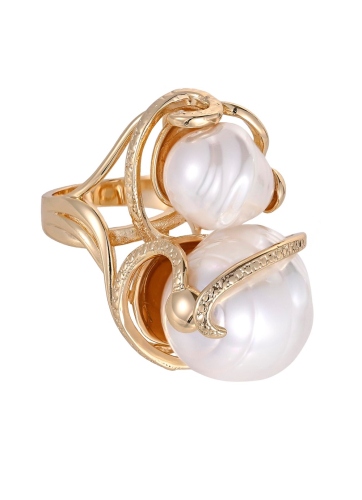 Фото Кольцо Madreperla MP02001001 white/gold