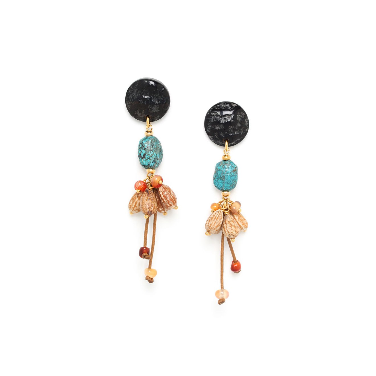Фото Серьги Pokhara Nature Bijoux 12-77056