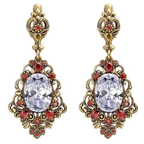 Фото Серьги BRILLANTE Fiore di Firenze OR5456 CRYSTAL