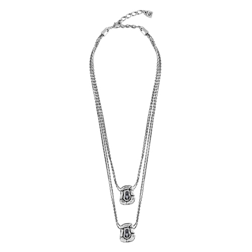 Фото Колье Double sinner UNOde50 COL1170GRSMTL0U Фото Колье Double sinner UNOde50 COL1170GRSMTL0U