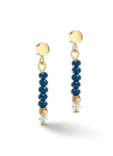 Фото Серьги Dark Blue Coeur de Lion 2033/21-0721