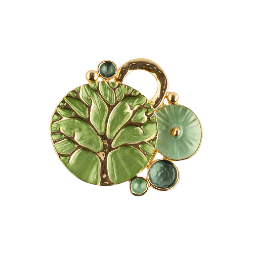 Брошь Абстракция-дерево