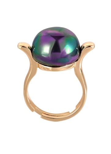 Кольцо Madreperla MP02001054 gold/blue