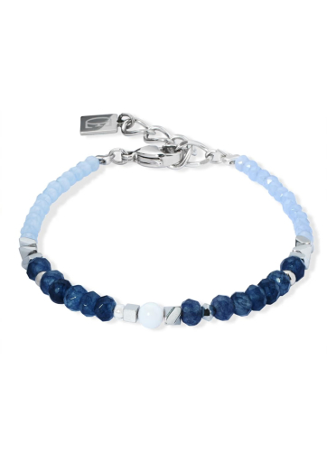 Фото Браслет Amulet Modern Future silver blue Coeur de Lion 2036/30-0717