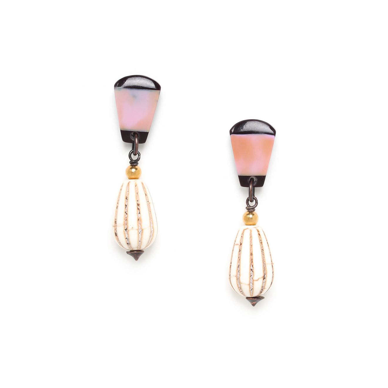 Фото Серьги Choco rose Nature Bijoux 12-77202