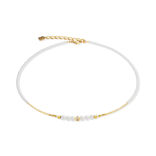 Фото Колье Shimmering Princess Pearls White-Gold Coeur de Lion 4312/10-1416