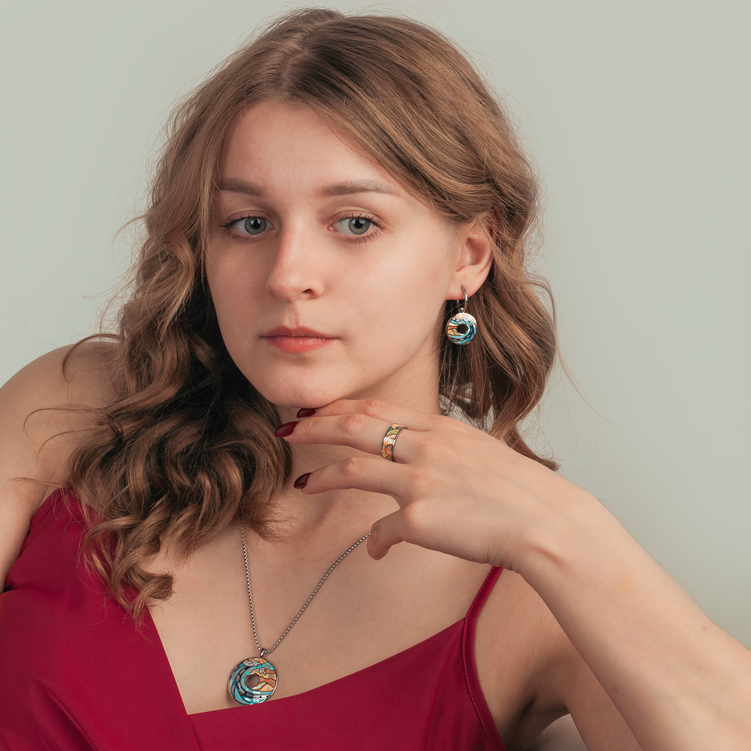Фото Серьги Fiore Luna Classic AE03787-4 S