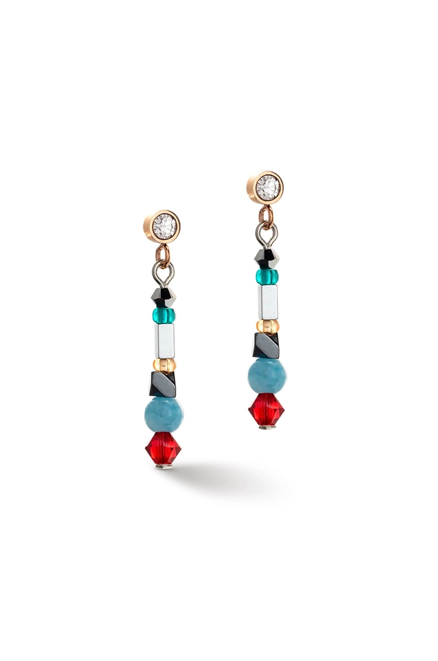 Фото Серьги Multicolor Vintage Coeur de Lion 4543/21-1544