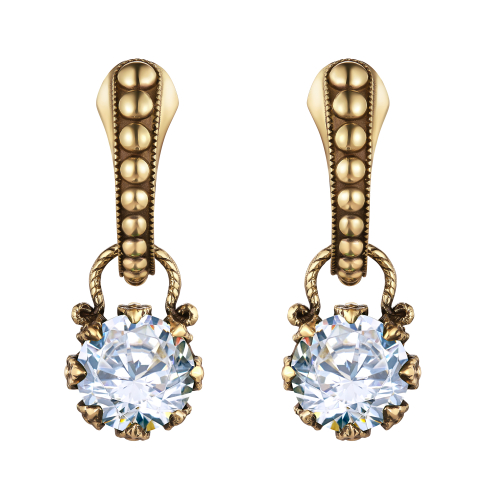 Фото Серьги SEGRETI DELL'OCEANO Fiore di Firenze OR0588-2033 CRYSTAL