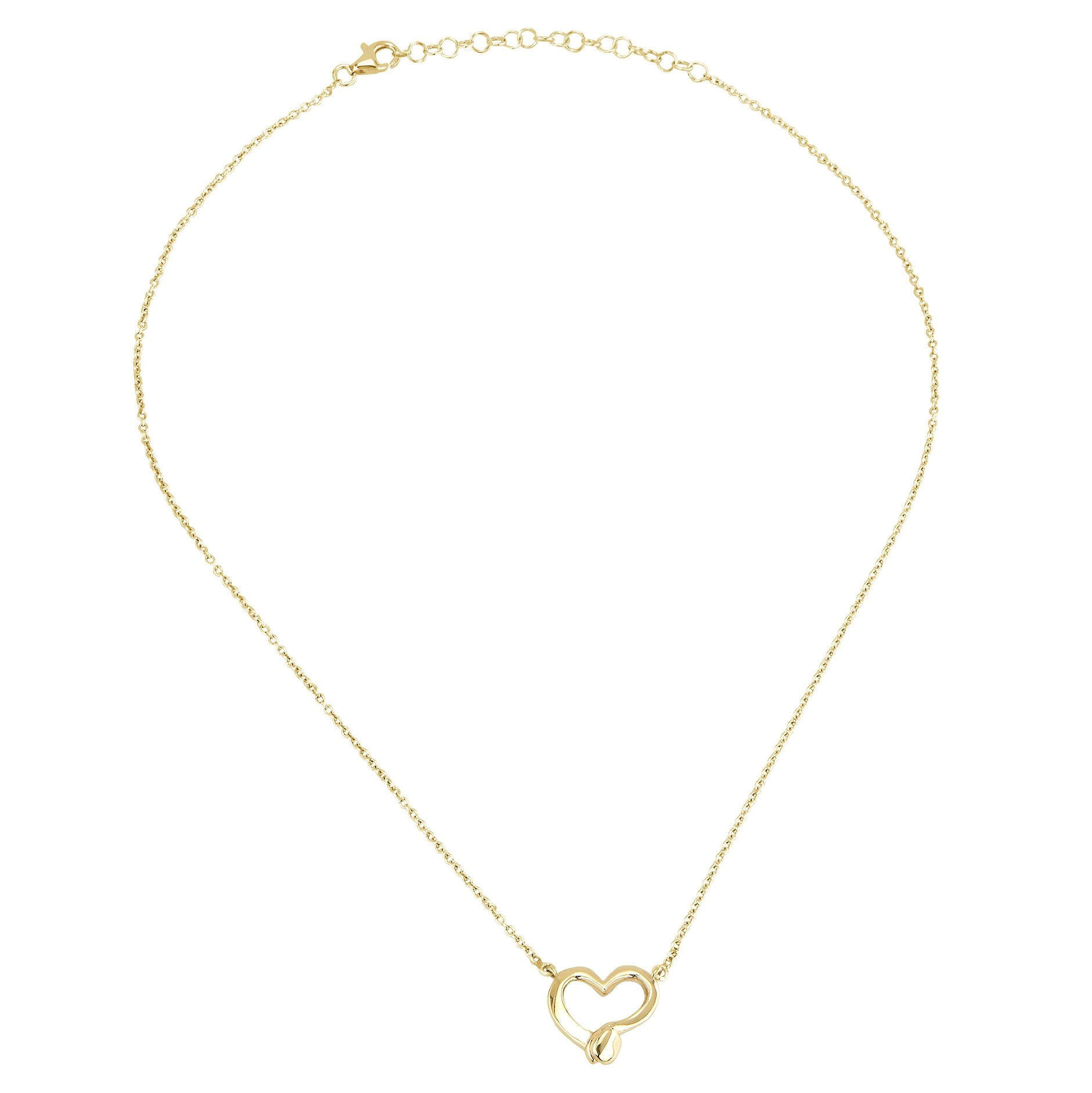 Колье "Straight to the Heart" UNOde50 COL1761ORO0000U