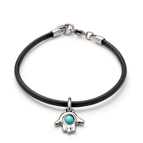 Фото Кожаный браслет Ser Unico с серебром UNOde50 PUL2563MARMTL0M