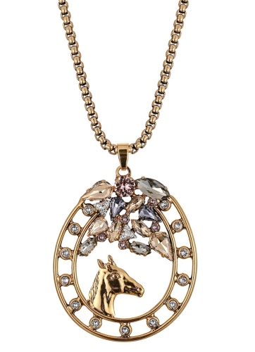 Фото Колье "Лошади" Claudio Canzian CC00205828 gold