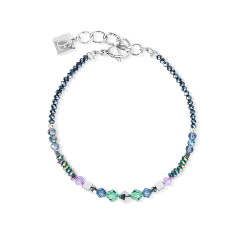 Фото Браслет Blue-Green-Lilac Coeur de Lion 5036/30-0754