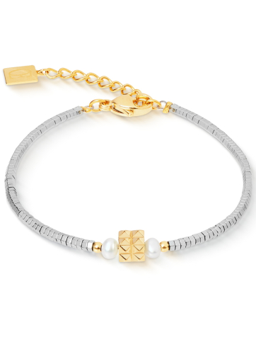 Фото Браслет Silver-Gold Coeur de Lion 1138/30-1716