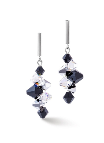 Фото Серьги Black-Crystal Coeur de Lion 4640/21-1318