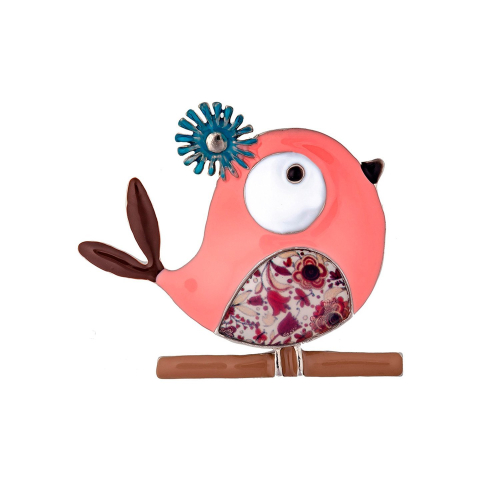 Брошь Птичка