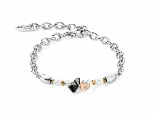 Браслет Black-Crystal Coeur de Lion 1134/30-1318