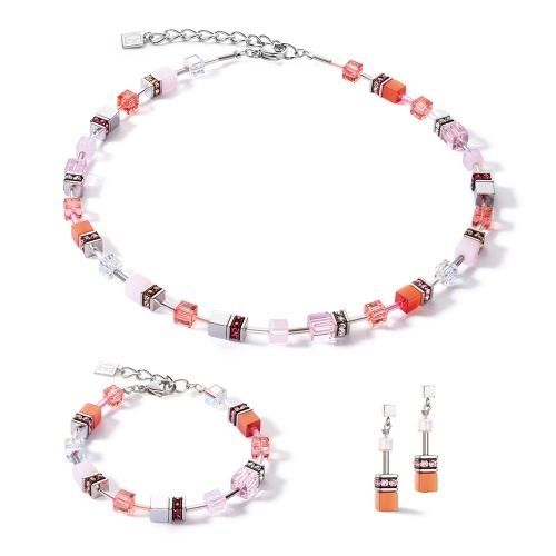 Фото Серьги Joyful Colours Pink Coeur de Lion 3339/21-0319