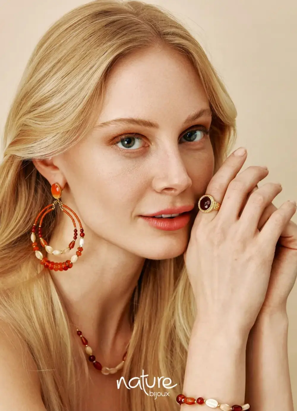 Фото Серьги Caramel Nature Bijoux NB23.2-12-79048