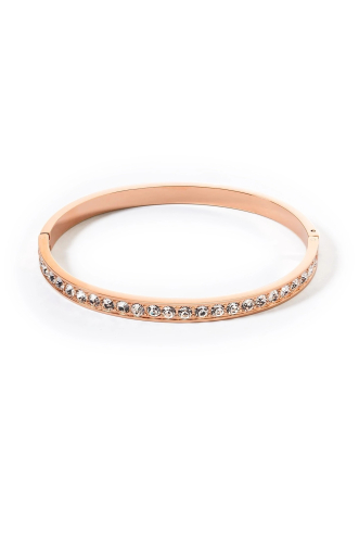 Фото Браслет Crystal-Rose gold 17 см Coeur de Lion 0131/33-1822