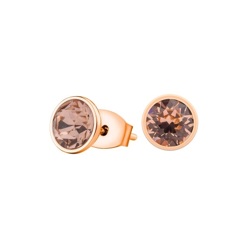 Пусеты Light Peach Fiore Luna SWE298 LP RG