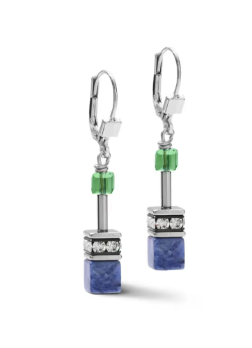 Фото Серьги Blue-Green Coeur de Lion 4905/20-0705