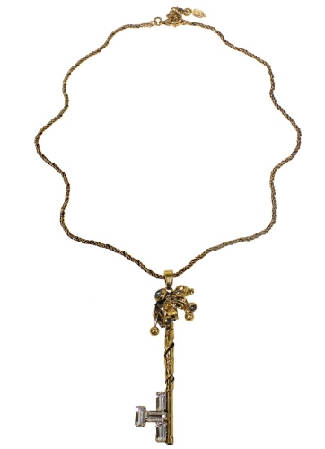 Фото Колье "Ключ" Claudio Canzian CC00205741 crystal