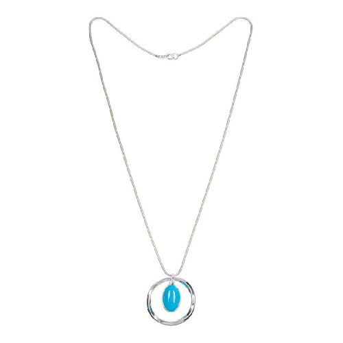 Колье TURQUOISE OPAL Fiore Luna *LN5142 BL/S