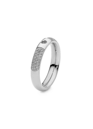 Фото Кольцо - База Deluxe Small Silver 16.0 мм Qudo 626657 S