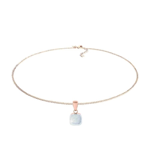 Фото Колье Firenze arctic blue opal Qudo 400368.1 BL/RG