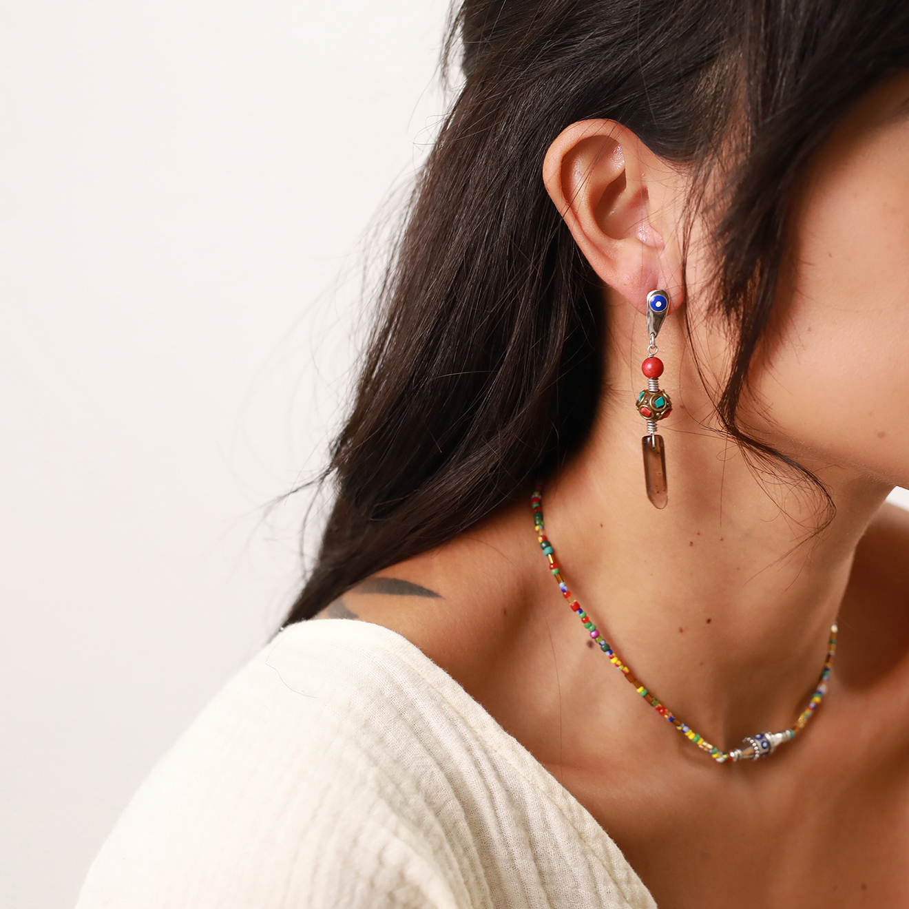 Фото Серьги Raksha Nature Bijoux 12-77353