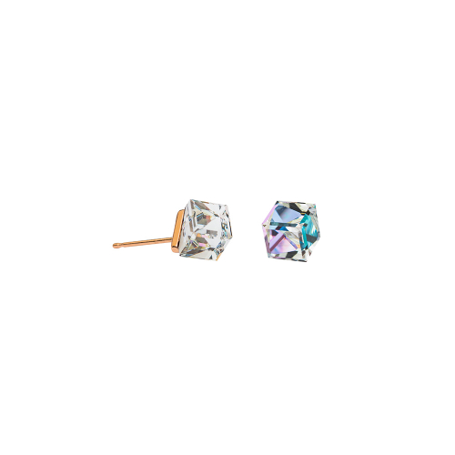 Пусеты Crystal Vitrail Light Fiore Luna SWE1127/2 CVL RG