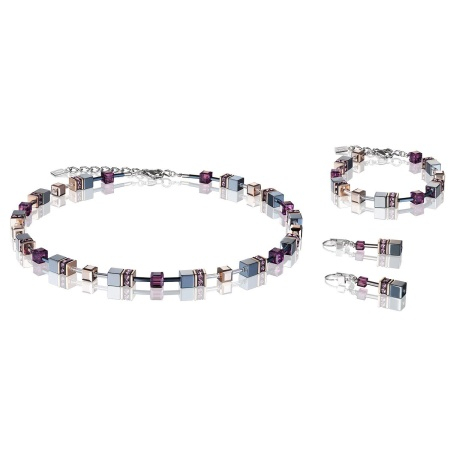 Фото Колье Amethyst Coeur de Lion 4015/10-0824