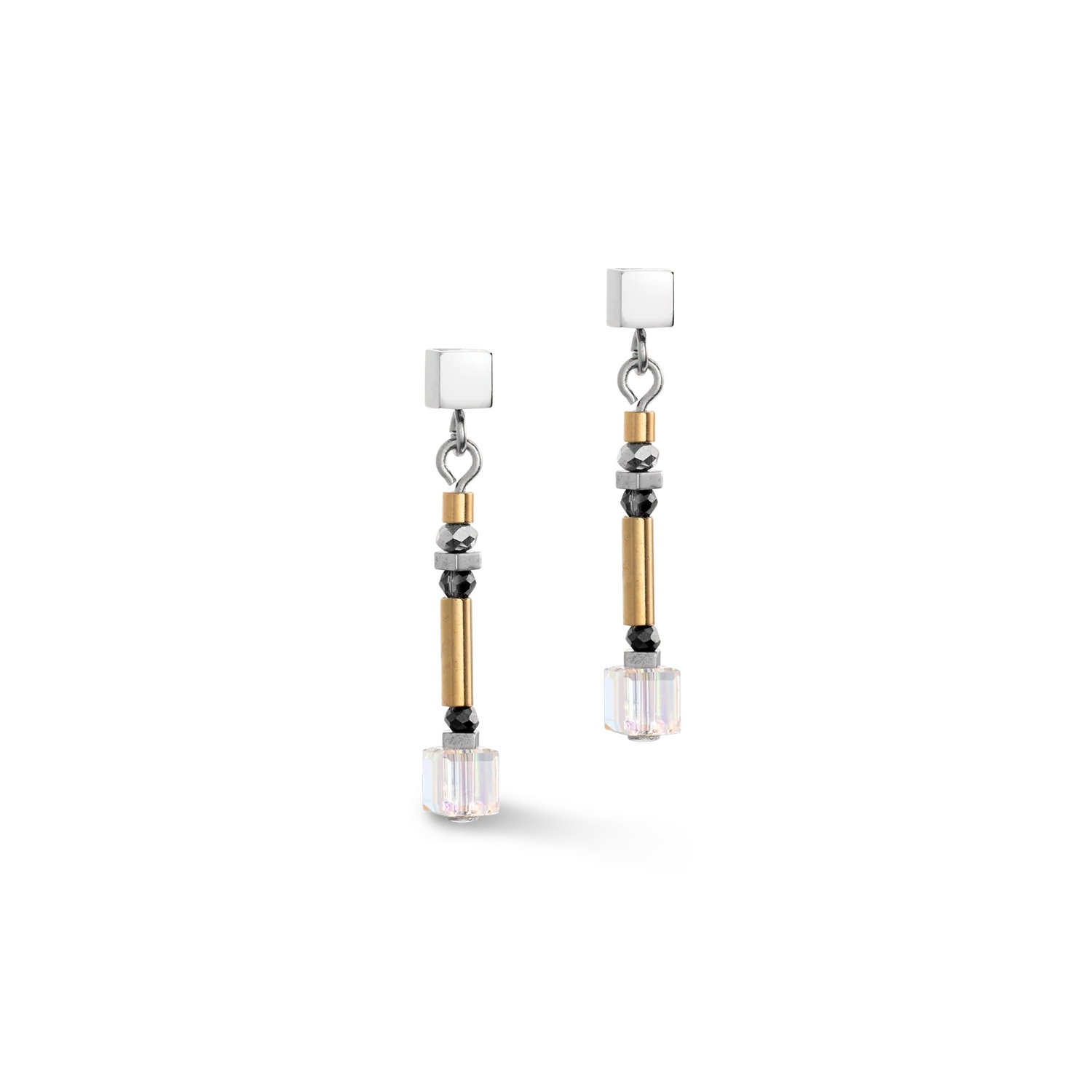Фото Серьги Grey-Gold Coeur de Lion 5027/21-1216
