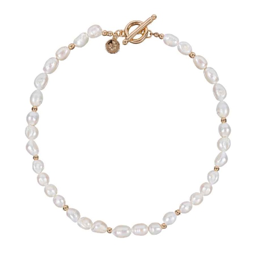 Колье String of Pearle Сarabiner Fiore Luna BL4508 G