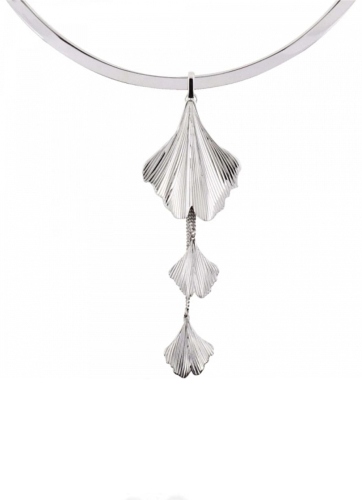 BILOBA колье DEIRDRA SHINY SILVER 351055