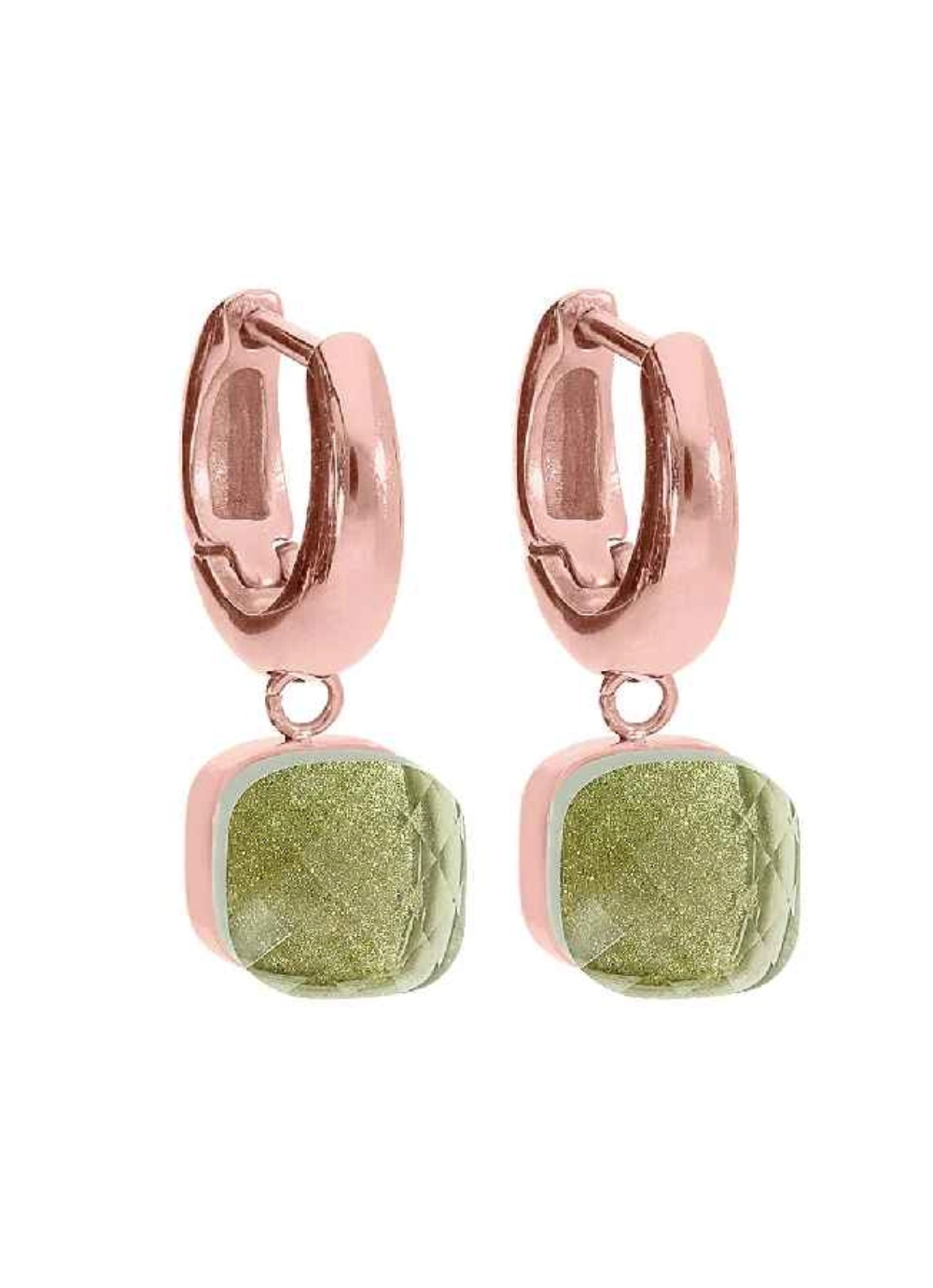 Фото Серьги Firenze olivine Qudo 300147 G/S
