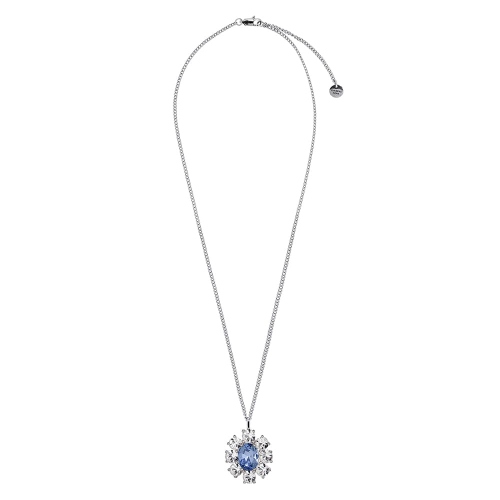 Колье CLAUDIA SS LIGHT BLUE / CRYSTAL
