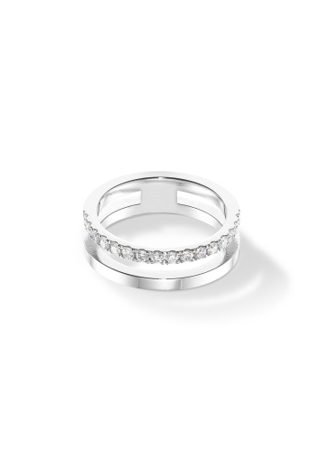 Фото Кольцо 19,1 Eternal Unity Bague argent-cristal Coeur de Lion 0136/40-1817