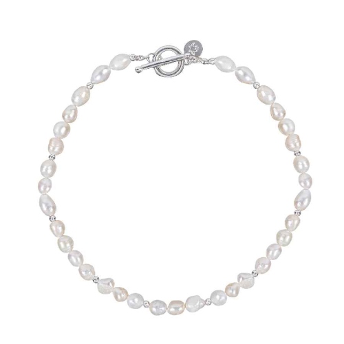 Колье String of Pearle Сarabiner Fiore Luna BL4507 S